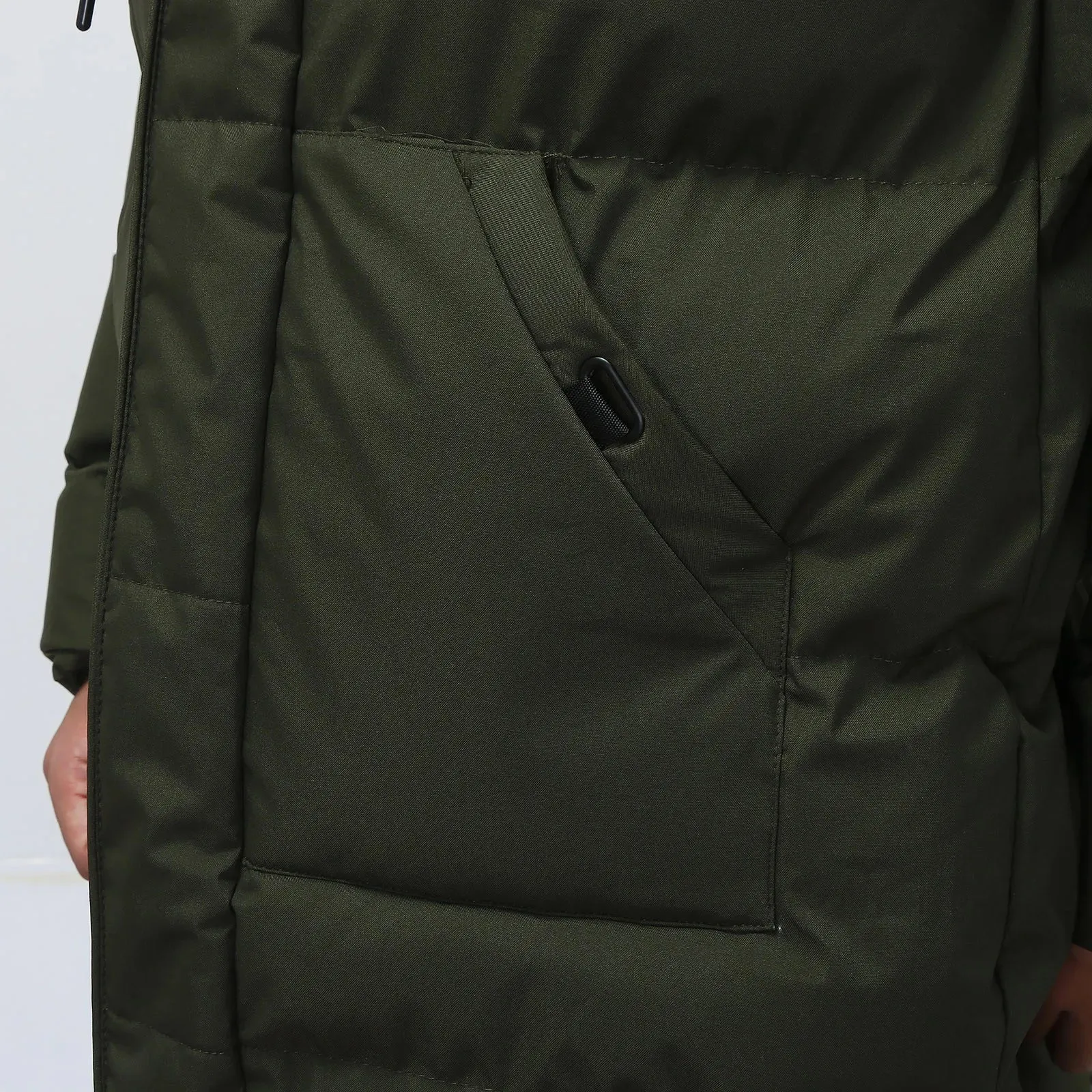 Abraham  Men's Long Parka