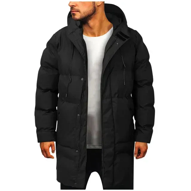 Abraham  Men's Long Parka