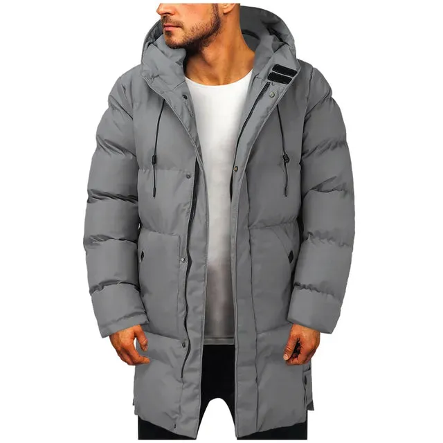 Abraham  Men's Long Parka