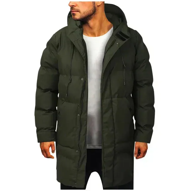Abraham  Men's Long Parka