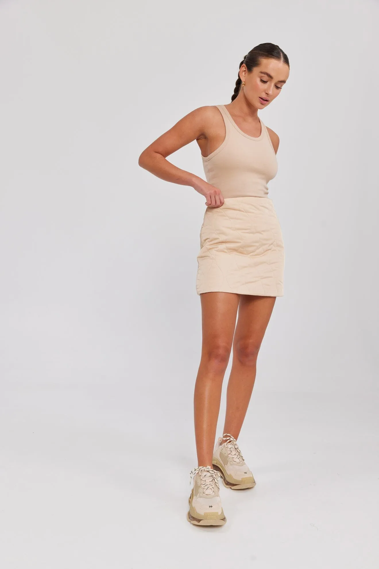 Bubble Skirt - Shortbread