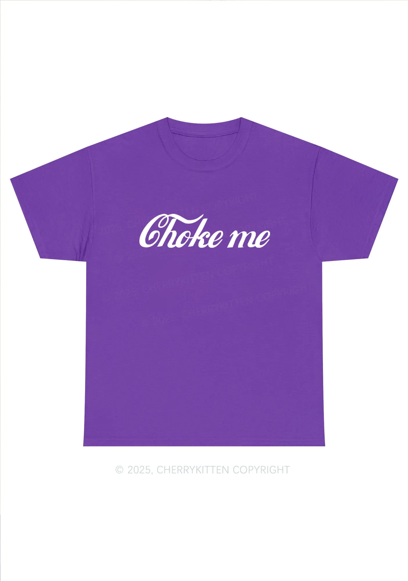Choke Me Y2K Chunky Shirt Cherrykitten