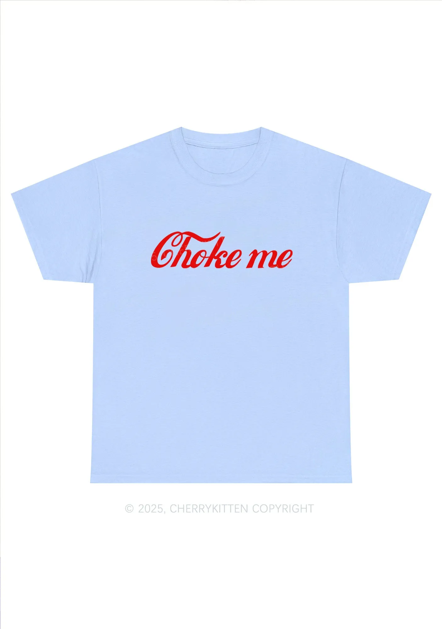 Choke Me Y2K Chunky Shirt Cherrykitten