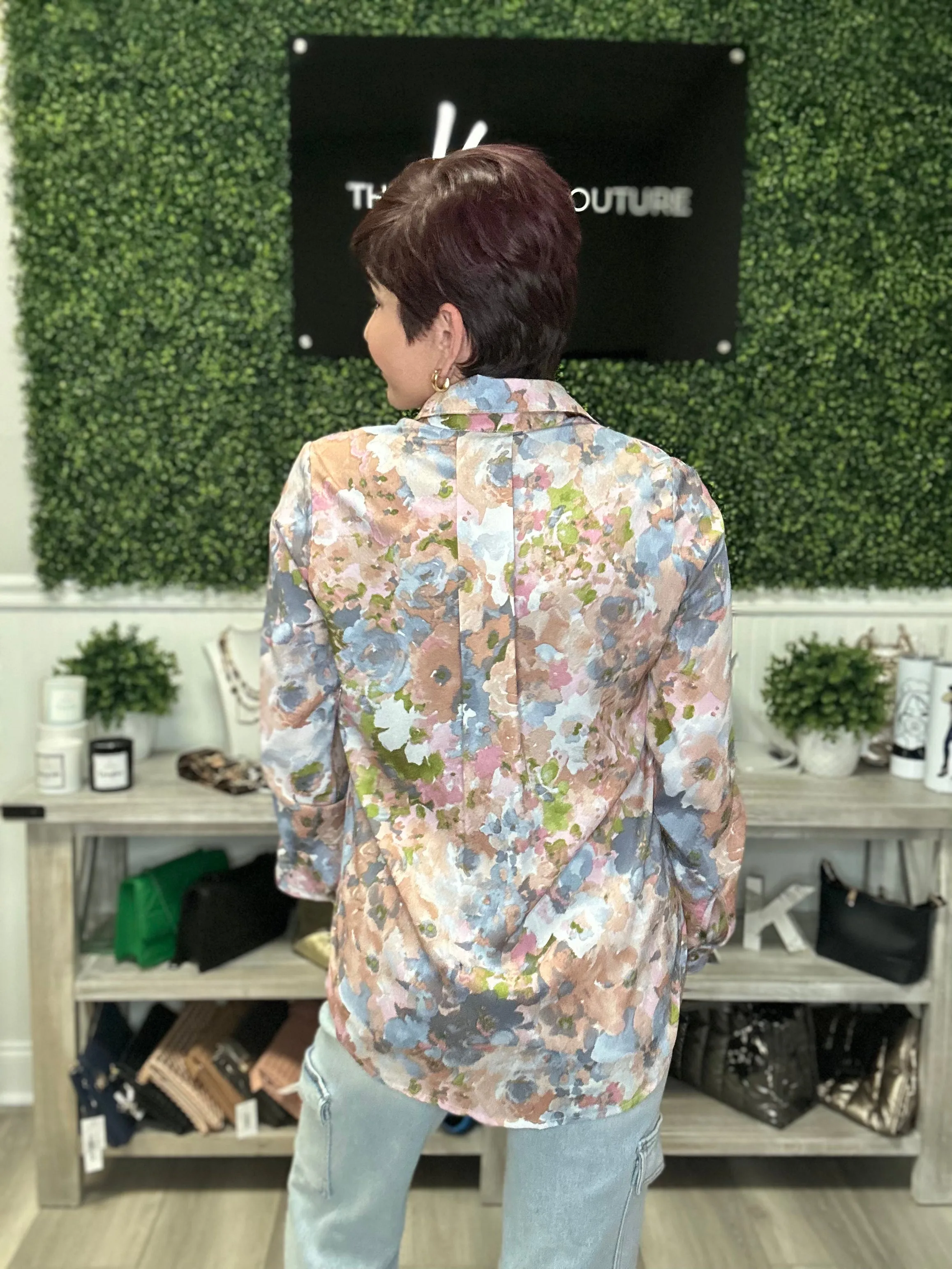 Floral Crepe Blouse