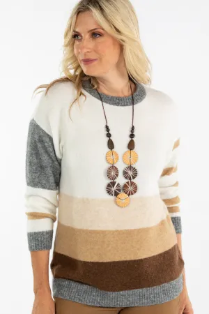 GALLE FOND STRIPE SWEATER