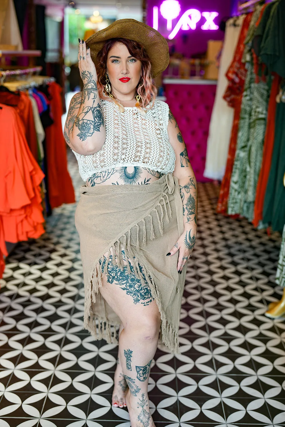 Hemp Sarong - Natural