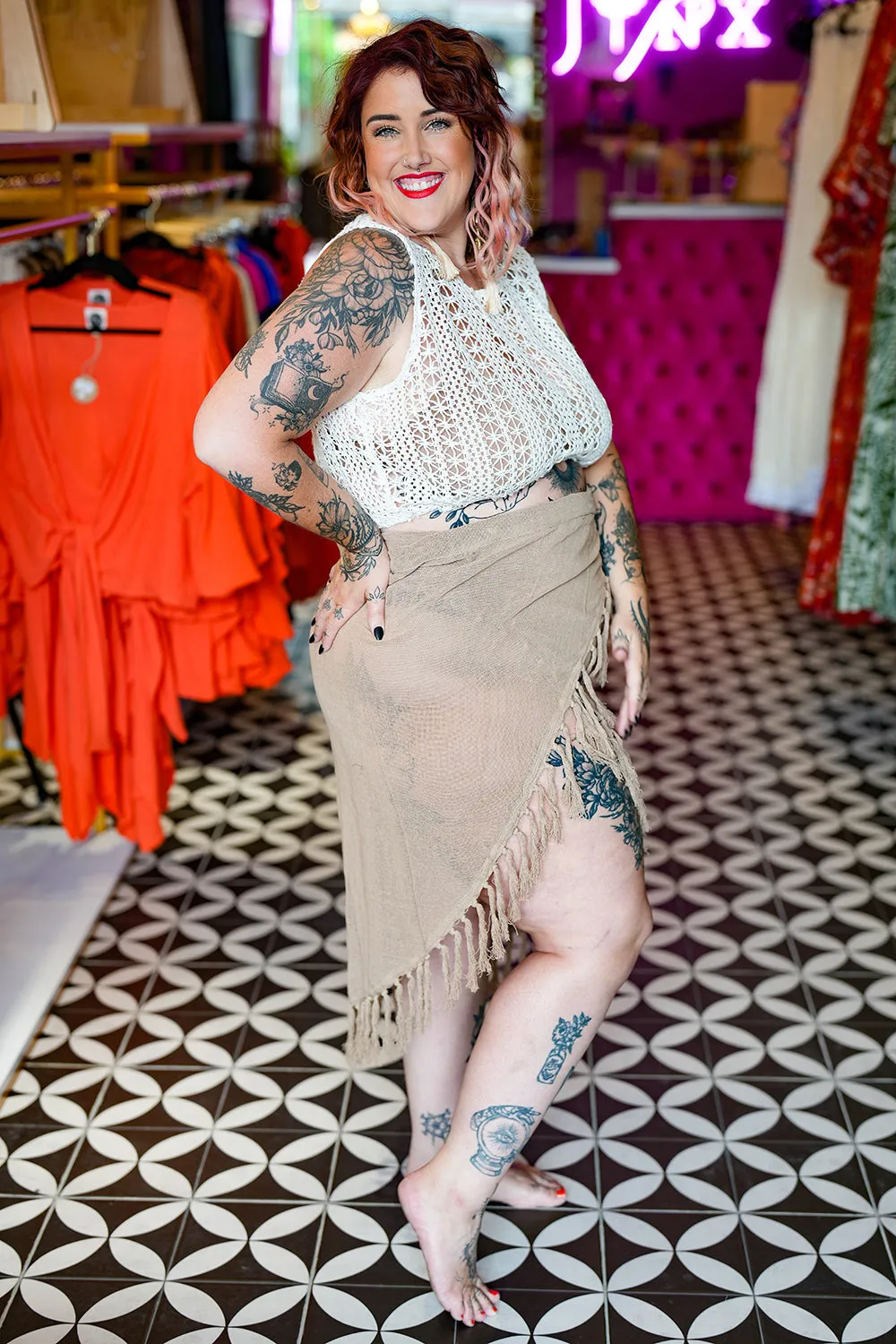 Hemp Sarong - Natural
