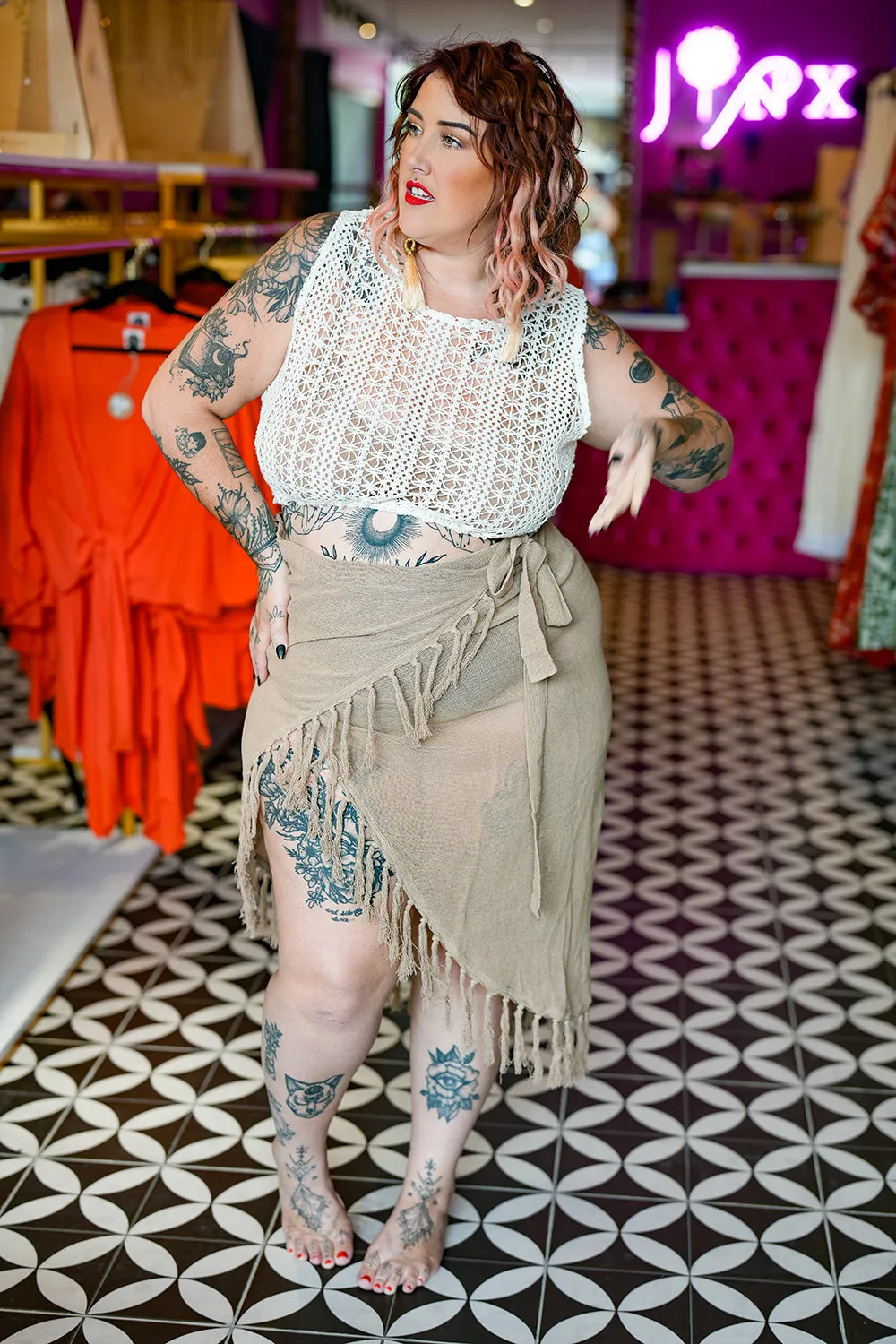 Hemp Sarong - Natural