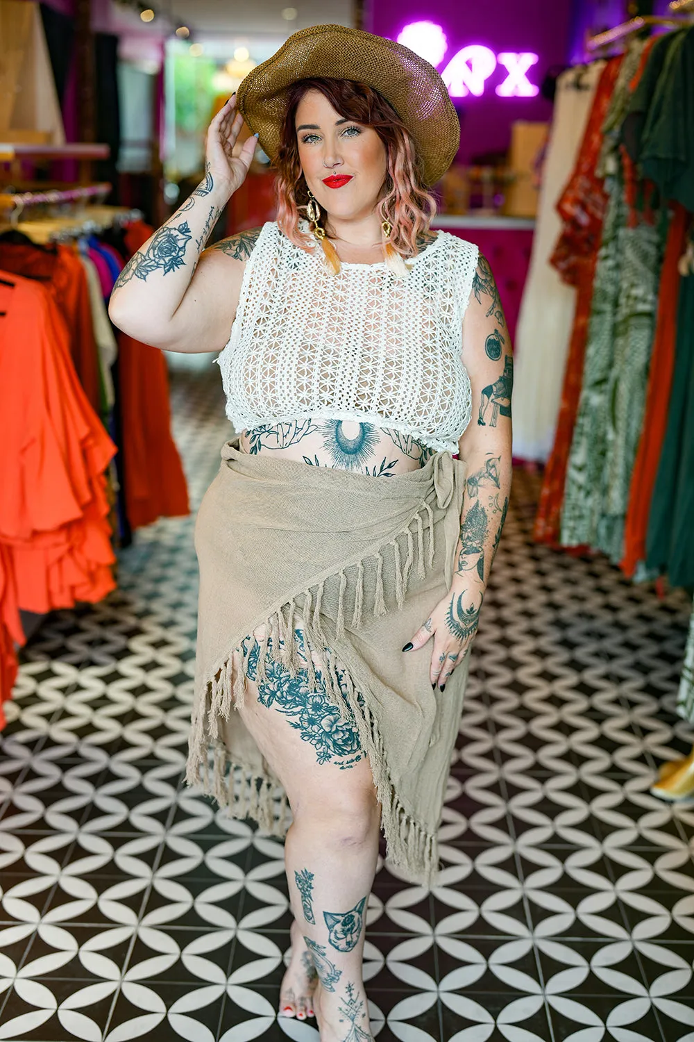 Hemp Sarong - Natural