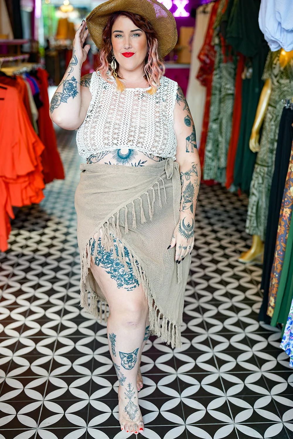 Hemp Sarong - Natural
