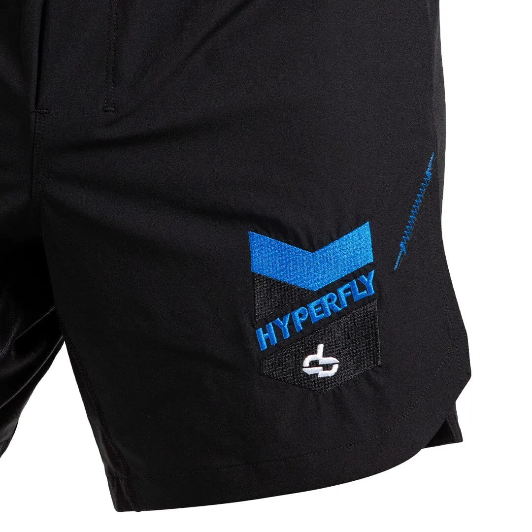 Icon Combat Shorts Black with Blue