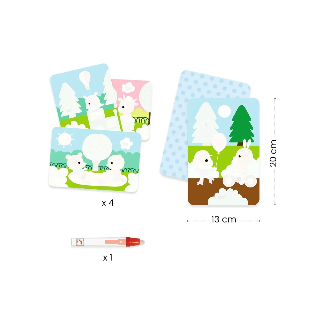 Magic Coloring Kit - In the Park by Djeco