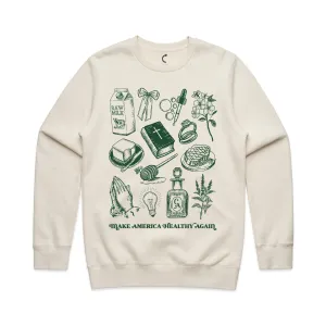 Make America Healthy Again Crewneck Sweatshirt