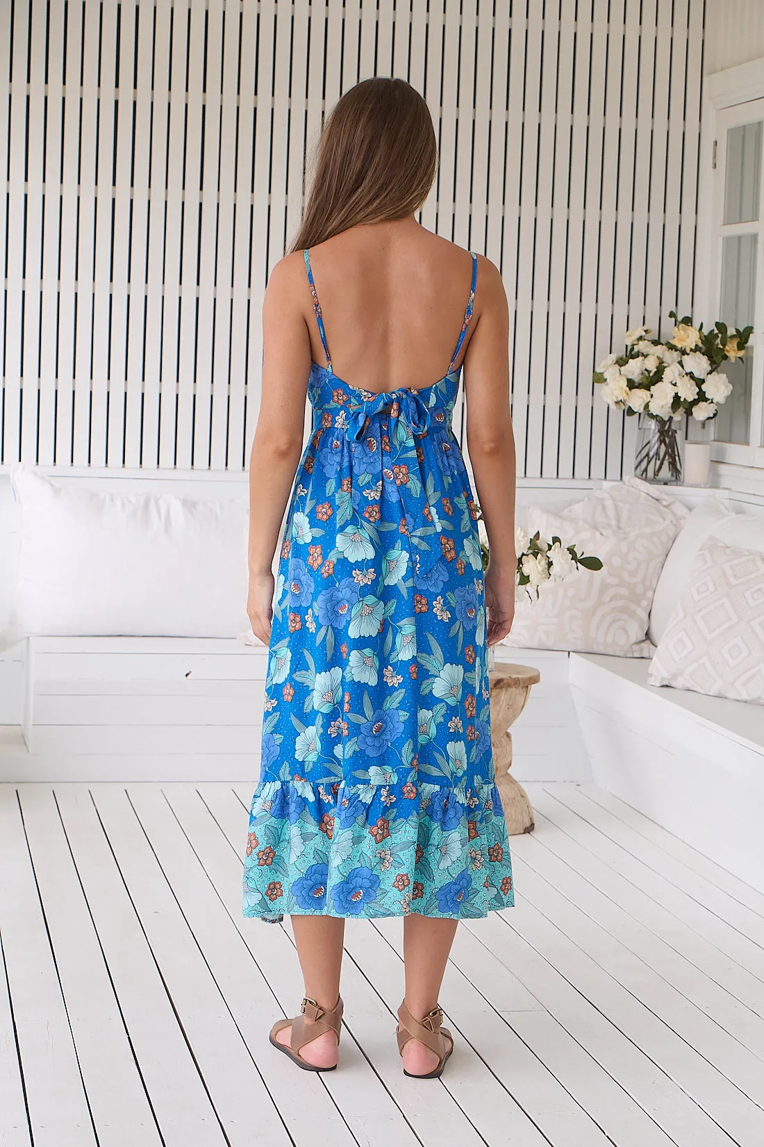 Natalia Midi Dress - Love In Mist