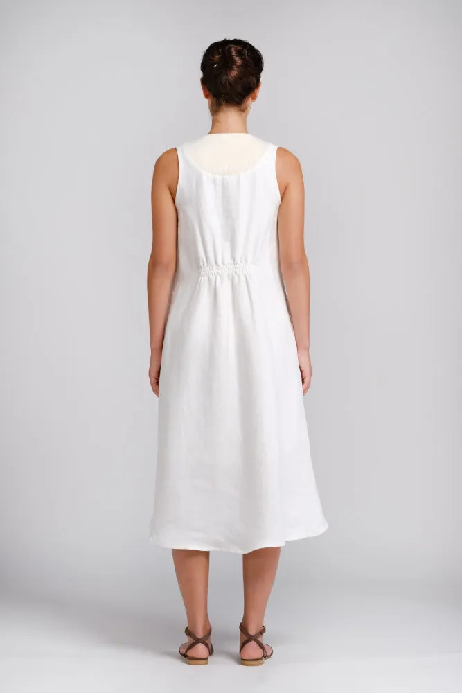 Natural hemp dress