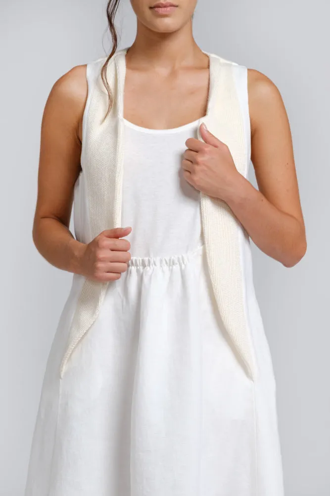 Natural hemp dress