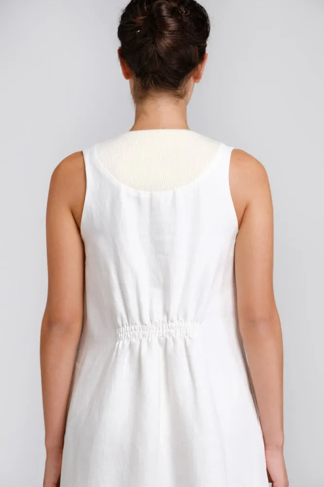 Natural hemp dress