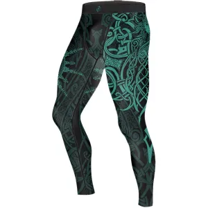 Viking Rune Celtic Men's Compression Leggings