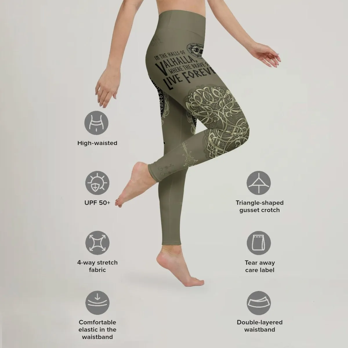 Viking Victory or Valhalla Leggings