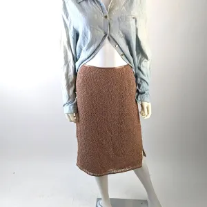 Worth Boucle Pencil Skirt 12