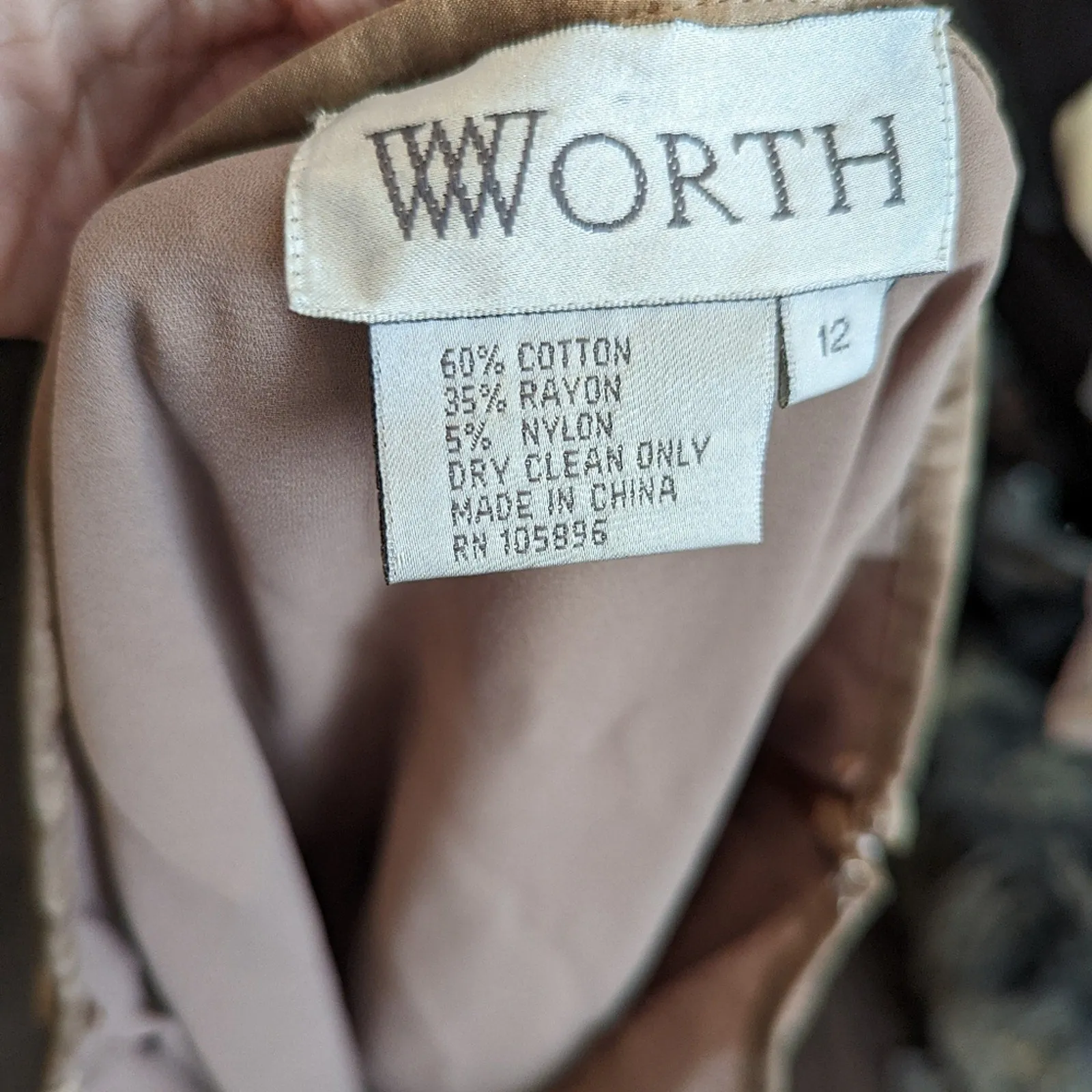 Worth Boucle Pencil Skirt 12